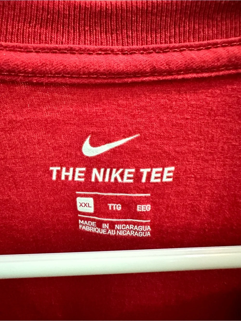 NWOT The Nike Tee Long Sleeve Shirt Red